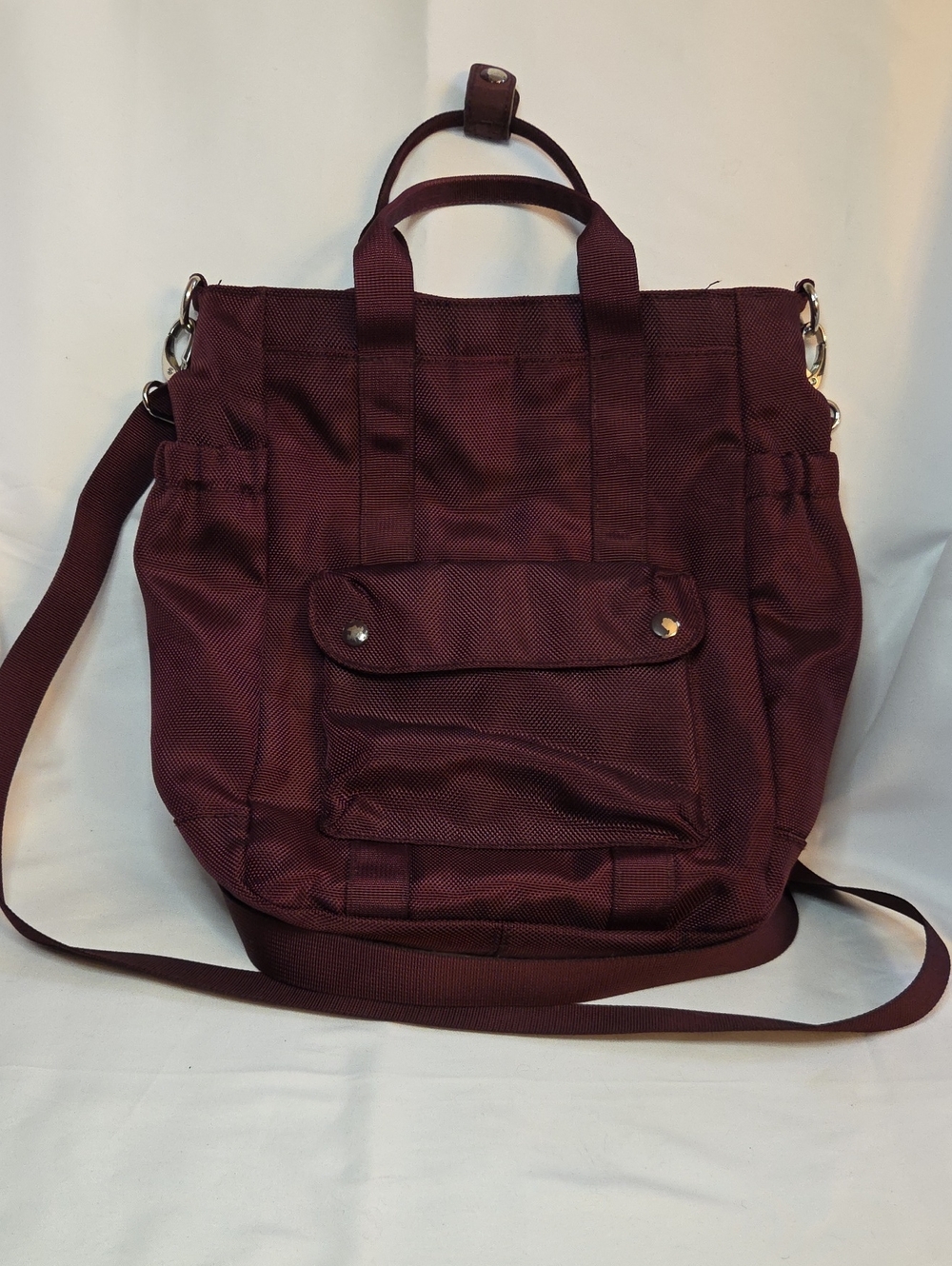 Wild Fable Burgundy Tote Bag with Removable Strap